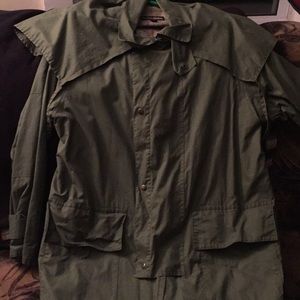 Outback Red raincoat duster